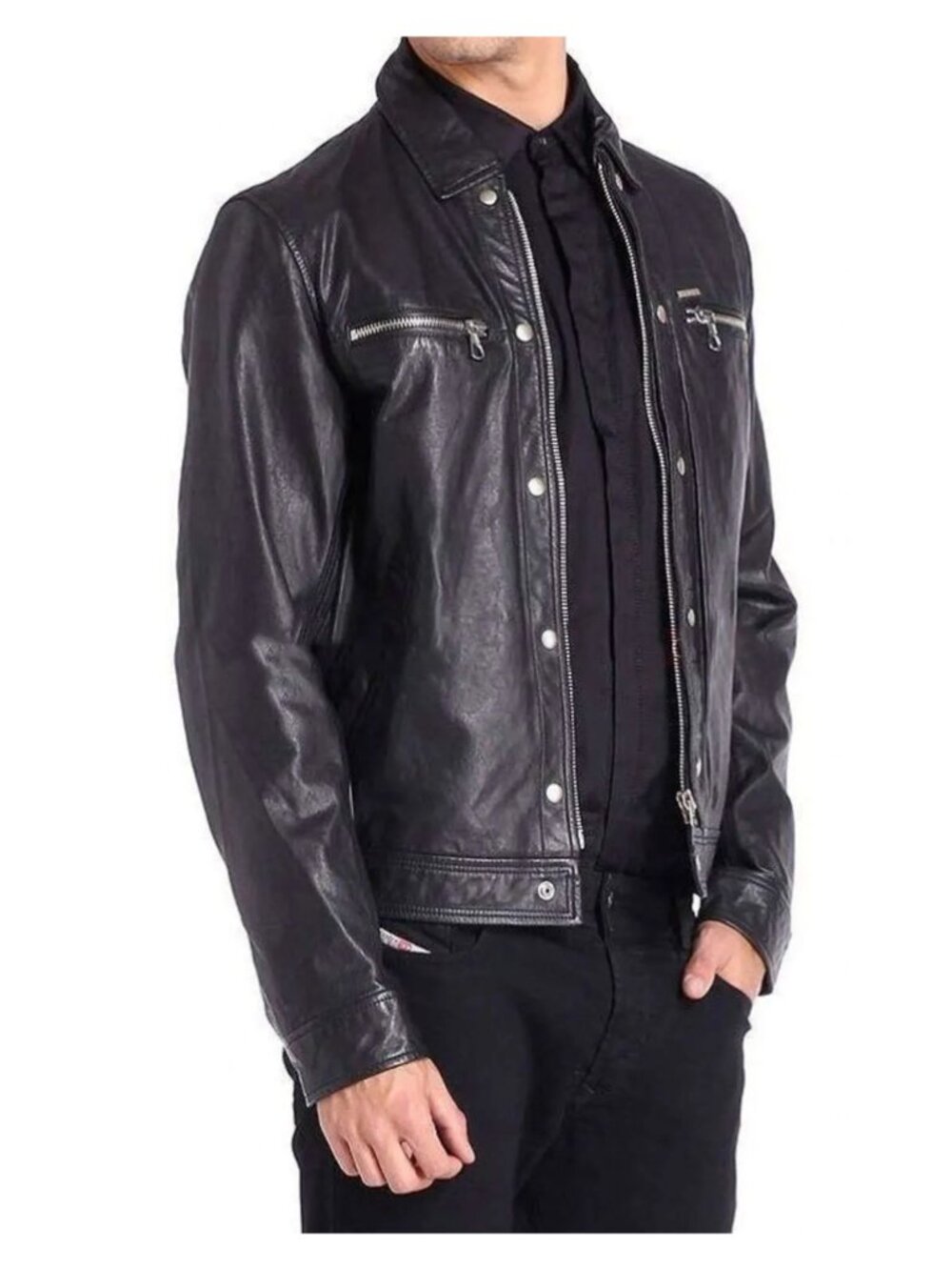 DIESEL Leather Jacket